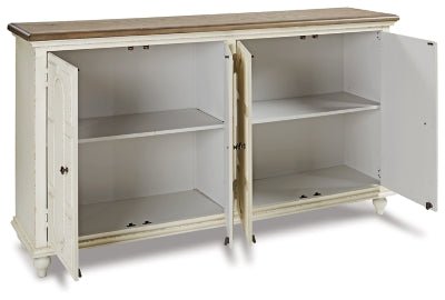 Roranville Accent Cabinet - White Accent Cabinet modern furniture Contempo Furniture