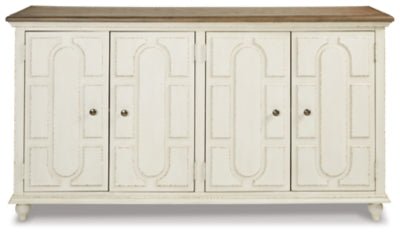 Roranville Accent Cabinet - White Accent Cabinet modern furniture Contempo Furniture