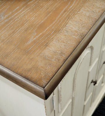 Roranville Accent Cabinet - White Accent Cabinet modern furniture Contempo Furniture