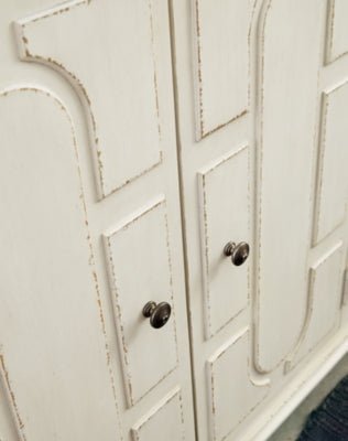 Roranville Accent Cabinet - White Accent Cabinet modern furniture Contempo Furniture