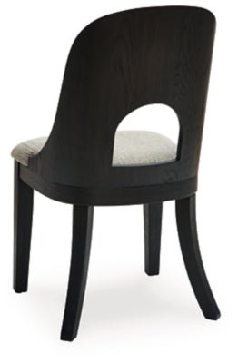 Rowanbeck Dining Chair - Black Chair Set modern furniture Contempo Furniture