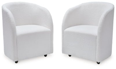 Rowanbeck Dining Chair - White Chair Set modern furniture Contempo Furniture