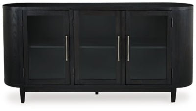 Rowanbeck Dining Server - Black Server modern furniture Contempo Furniture