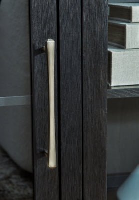 Rowanbeck Dining Server - Black Server modern furniture Contempo Furniture