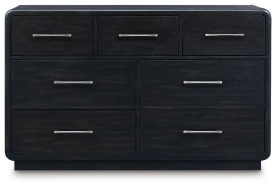 Rowanbeck Dresser - Black Dresser modern furniture Contempo Furniture