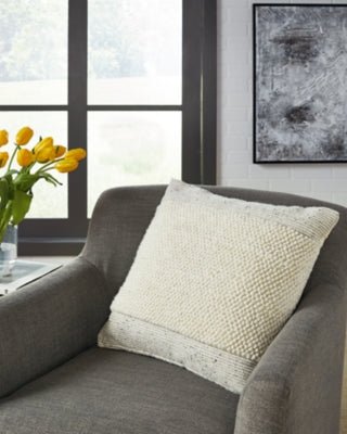 Rowcher Pillow - Dark Gray Throw Pillow modern furniture Contempo Furniture