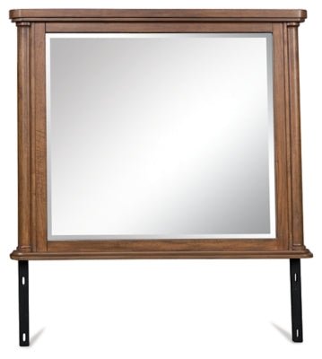 Rowlenstown Bedroom Mirror - Light Brown Mirror modern furniture Contempo Furniture