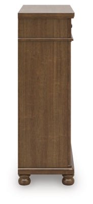 Rowlenstown Chest of Drawers - Light Brown Accent Chest modern furniture Contempo Furniture