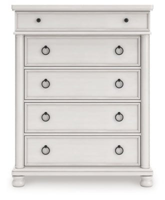 Rowlenstown Chest of Drawers - White Accent Chest modern furniture Contempo Furniture