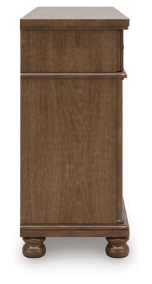 Rowlenstown Dresser - Light Brown Dresser modern furniture Contempo Furniture