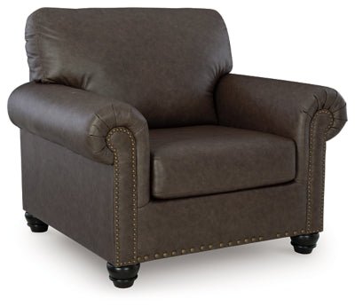 Roxmere Chair - Dark Brown Arm Chair modern furniture Contempo Furniture