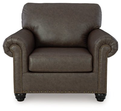 Roxmere Chair - Dark Brown Arm Chair modern furniture Contempo Furniture