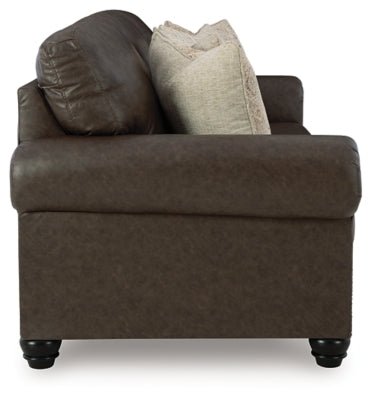 Roxmere Queen Sofa Sleeper - Dark Brown Sleeper Sofa modern furniture Contempo Furniture
