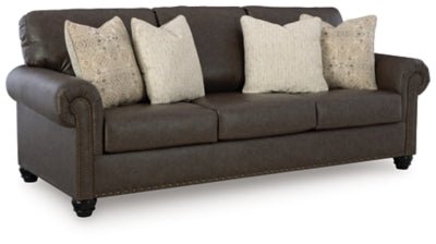 Roxmere Queen Sofa Sleeper - Dark Brown Sleeper Sofa modern furniture Contempo Furniture
