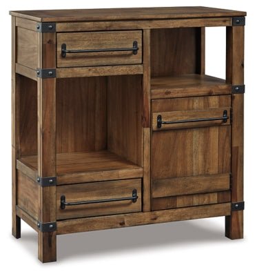 Roybeck Accent Cabinet - Dark Brown Accent Cabinet modern furniture Contempo Furniture
