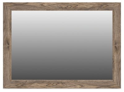 Rusticott Bedroom Mirror - Light Brown Mirror modern furniture Contempo Furniture