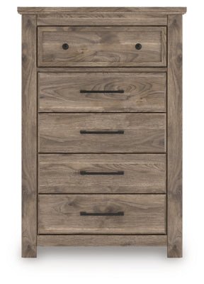 Rusticott Chest of Drawers - Light Brown Accent Chest modern furniture Contempo Furniture