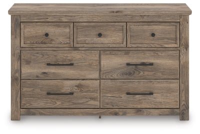 Rusticott Dresser - Light Brown Dresser modern furniture Contempo Furniture