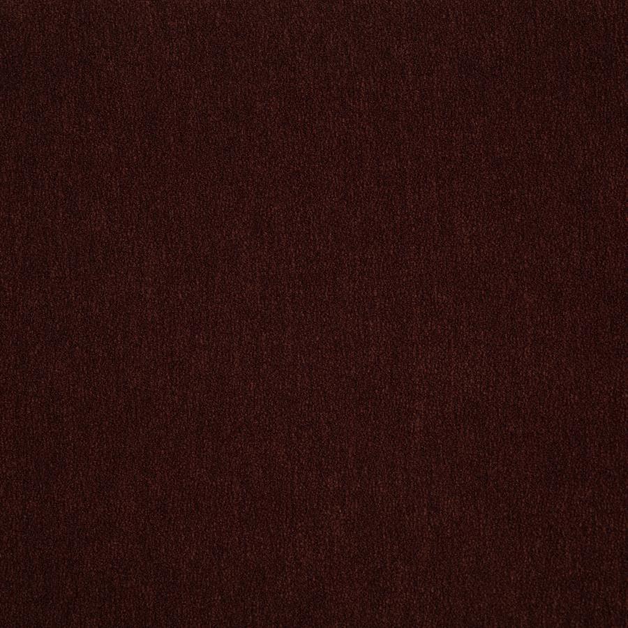 Ruth - Fabric Upholstered Track Arm Loveseat - Rust Red Stationary Loveseat modern furniture Contempo Furniture