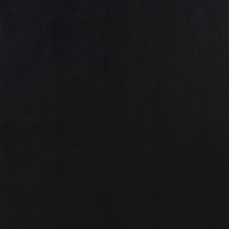 Ruth - Upholstered Track Arm Accent Chair - Black Arm Chair modern furniture Contempo Furniture