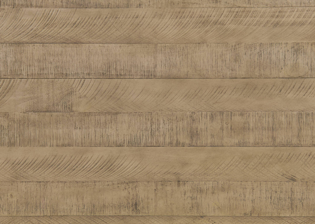 Rutherford Rectangular Wooden Counter Table in Drift and Antique White Counter Table modern furniture Contempo Furniture