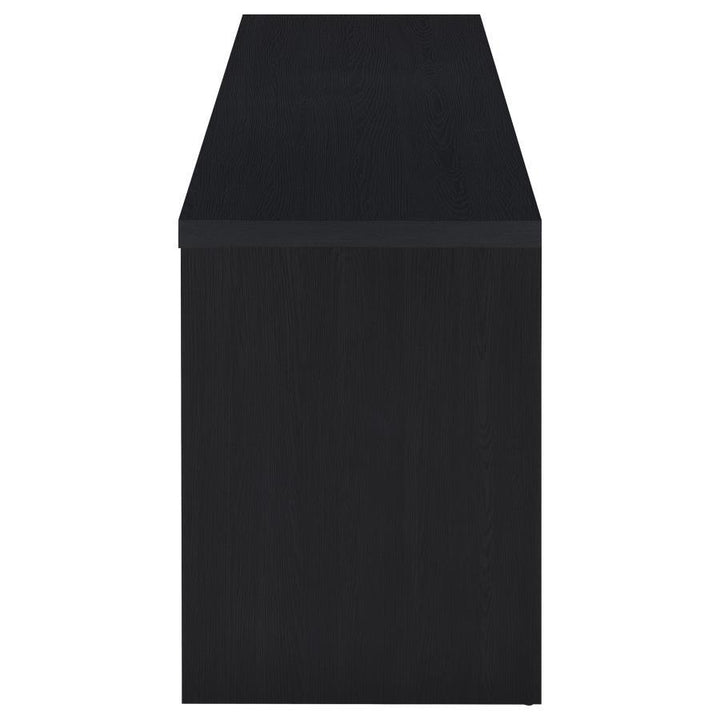 Rutland - 59" 3 - Drawer TV Stand Media Console - Black TV Stand modern furniture Contempo Furniture