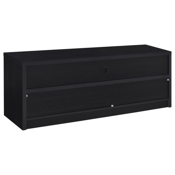 Rutland - 59" 3 - Drawer TV Stand Media Console - Black TV Stand modern furniture Contempo Furniture