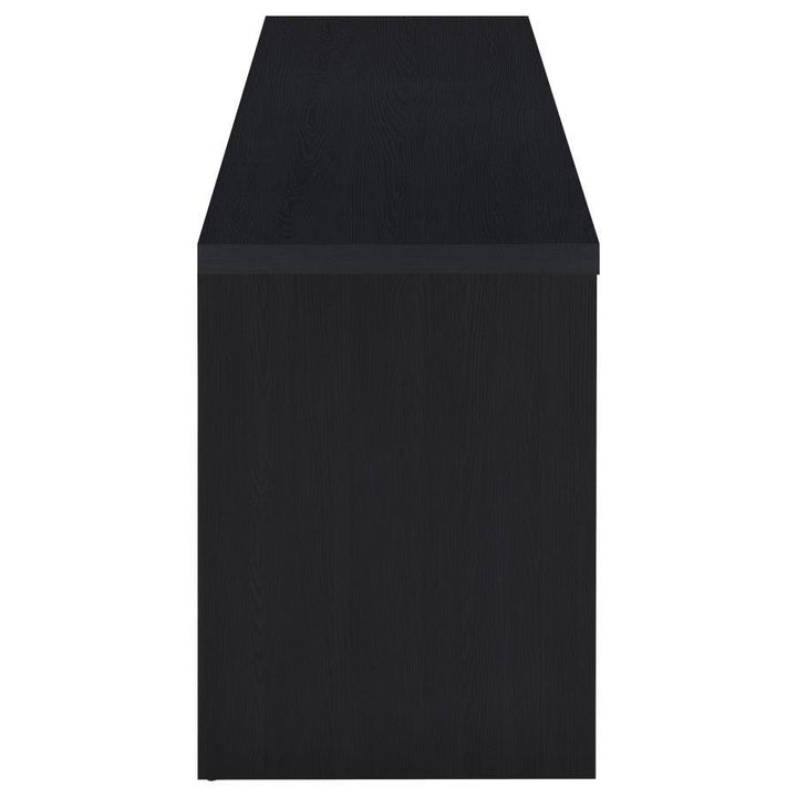 Rutland - 59" 3 - Drawer TV Stand Media Console - Black TV Stand modern furniture Contempo Furniture