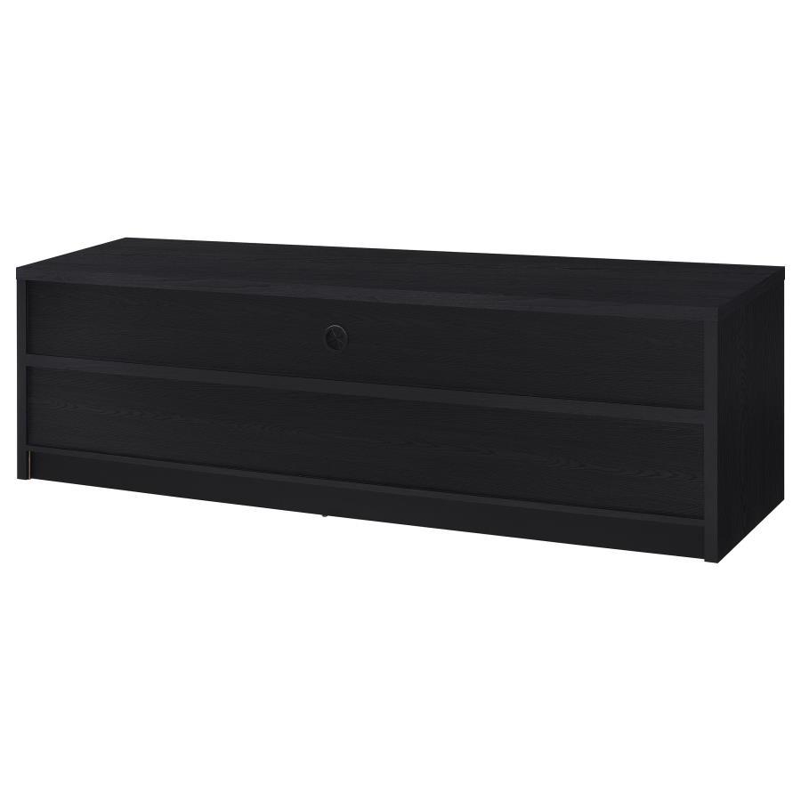 Rutland - 78" 3 - Drawer TV Stand Media Console - Black TV Stand modern furniture Contempo Furniture