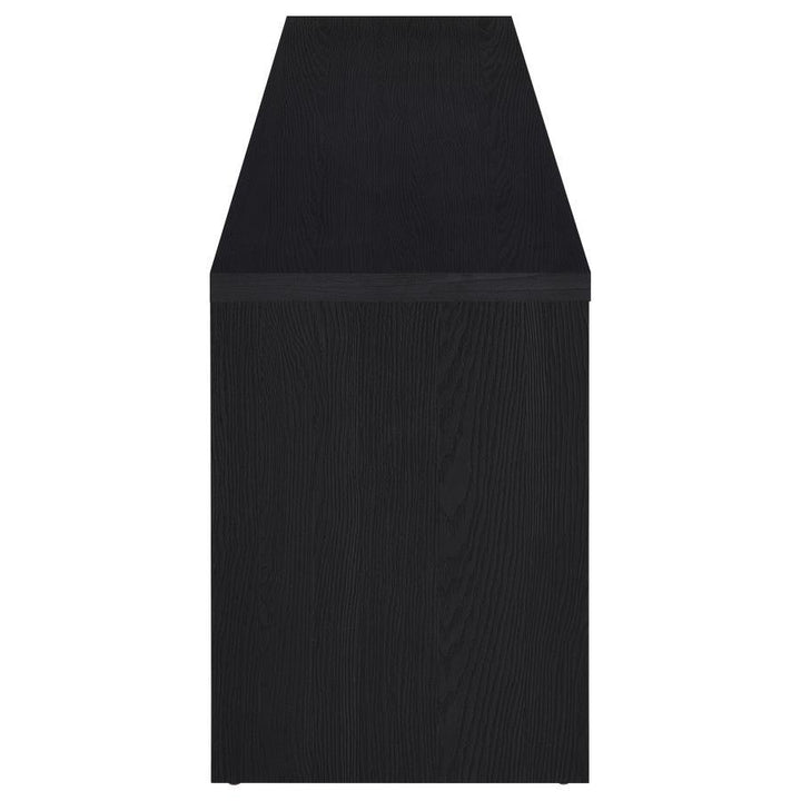 Rutland - 78" 3 - Drawer TV Stand Media Console - Black TV Stand modern furniture Contempo Furniture