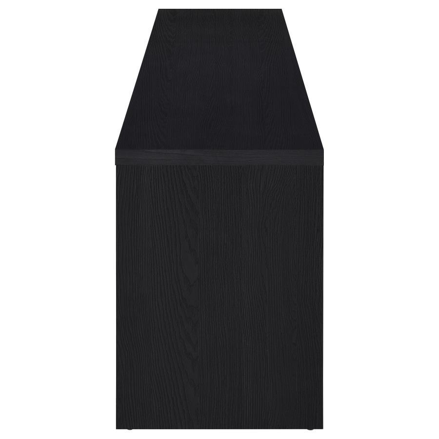 Rutland - 78" 3 - Drawer TV Stand Media Console - Black TV Stand modern furniture Contempo Furniture
