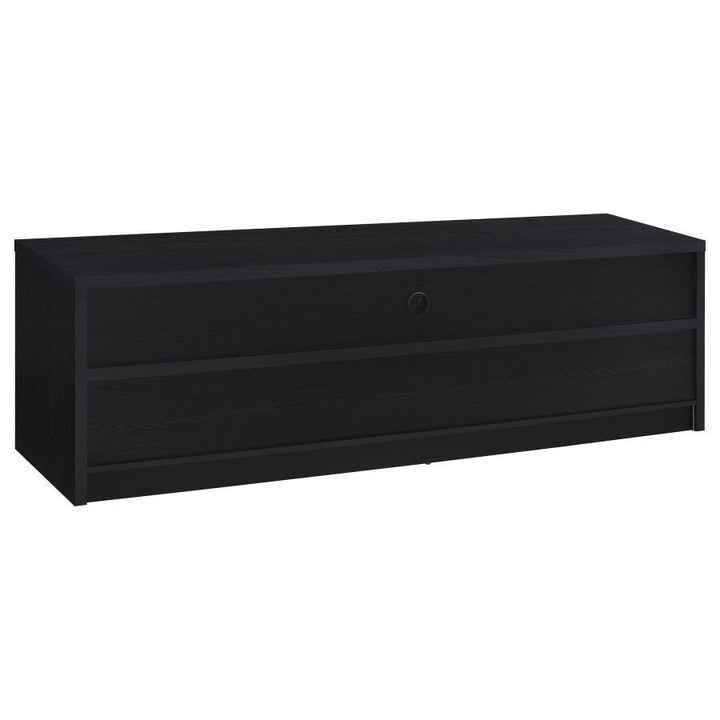 Rutland - 78" 3 - Drawer TV Stand Media Console - Black TV Stand modern furniture Contempo Furniture