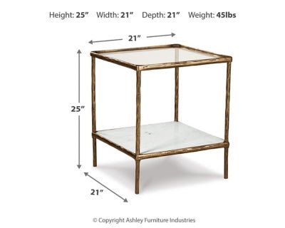 Ryandale Accent Table - Dark Brown Accent Table modern furniture Contempo Furniture