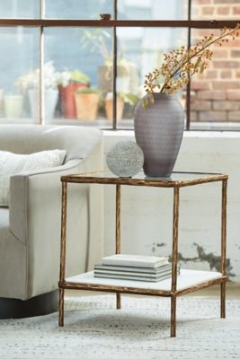 Ryandale Accent Table - Dark Brown Accent Table modern furniture Contempo Furniture