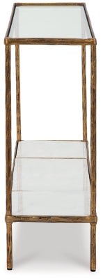 Ryandale Console Sofa Table - Dark Brown Sofa Table modern furniture Contempo Furniture