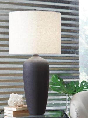 Ryenburg Table Lamp - Black Table Lamp modern furniture Contempo Furniture