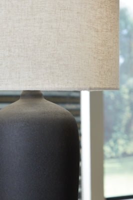Ryenburg Table Lamp - Black Table Lamp modern furniture Contempo Furniture