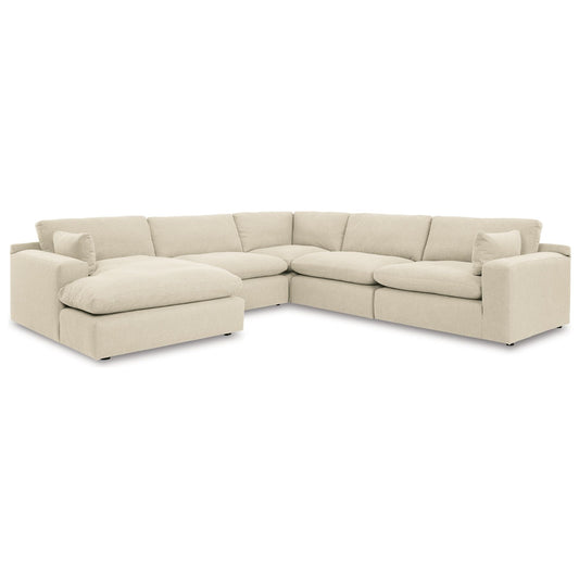 Benchcraft® Elyza 5-Piece Sectional with Chaise.