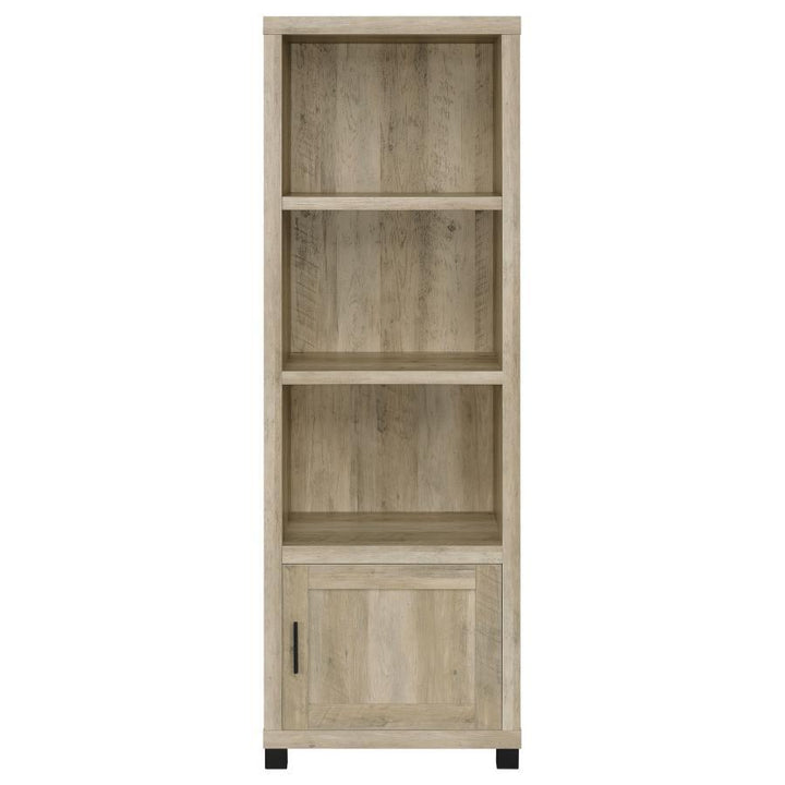 Sachin - 3 Piece TV Entertainment Center - Antique Pine Entertainment Centers modern furniture Contempo Furniture