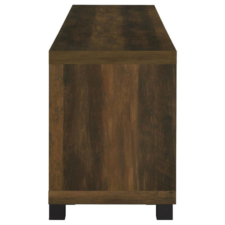 Sachin - 4 - Door Engineered Wood TV Stand - Dark Pine TV Stand modern furniture Contempo Furniture