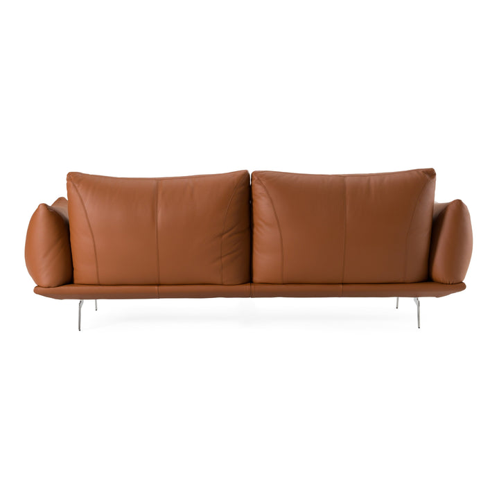 Saint Tropez - Modern Italian Cognac Leather Sofa