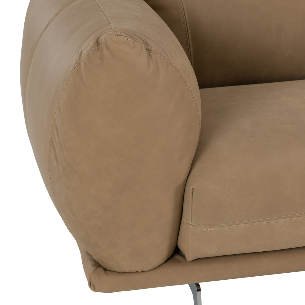 Saint Tropez - Modern Italian Desert Leather Sofa