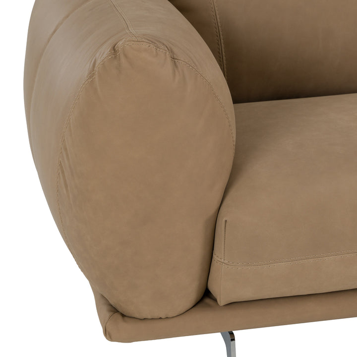 Saint Tropez - Modern Italian Desert Leather Sofa