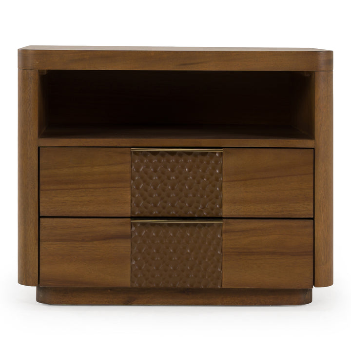 Salazar - Modern Acacia Nightstand