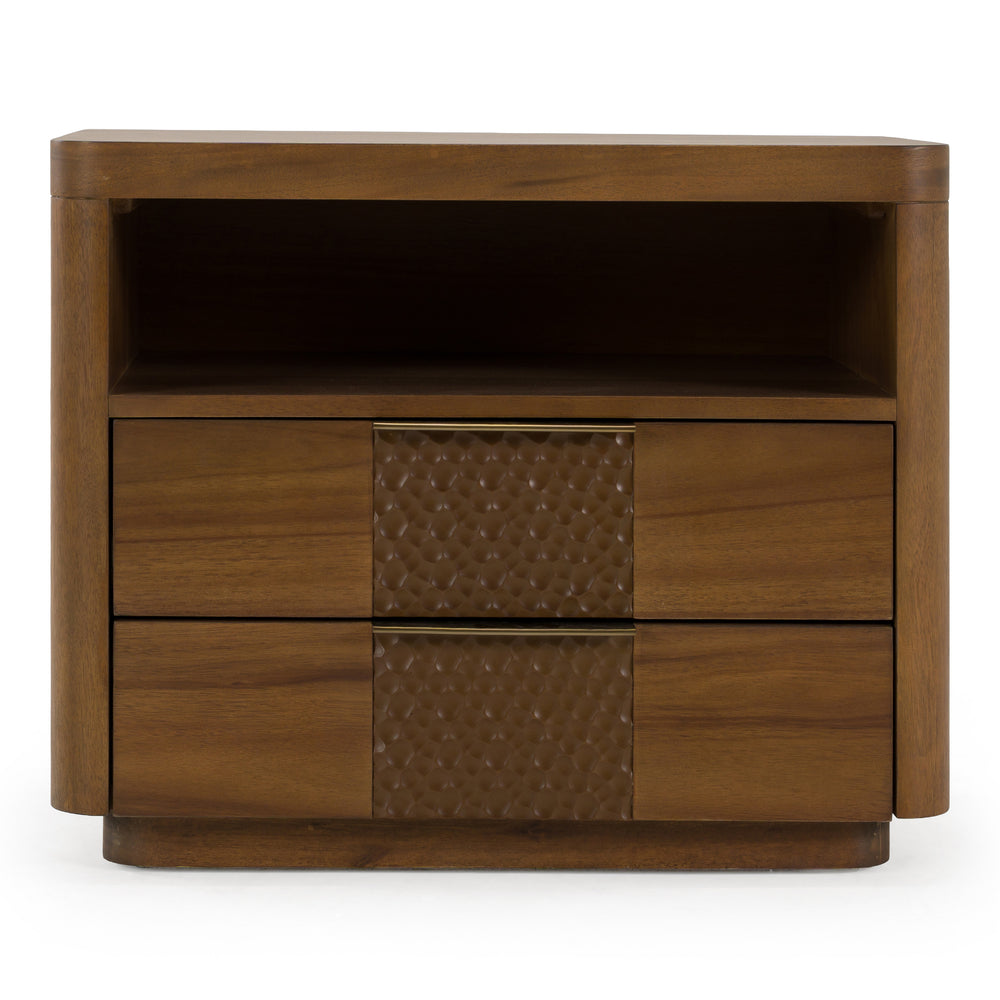 Salazar - Modern Acacia Nightstand