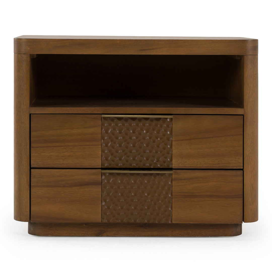 Salazar - Modern Acacia Nightstand
