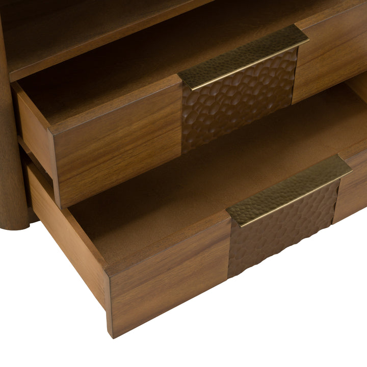 Salazar - Modern Acacia Nightstand