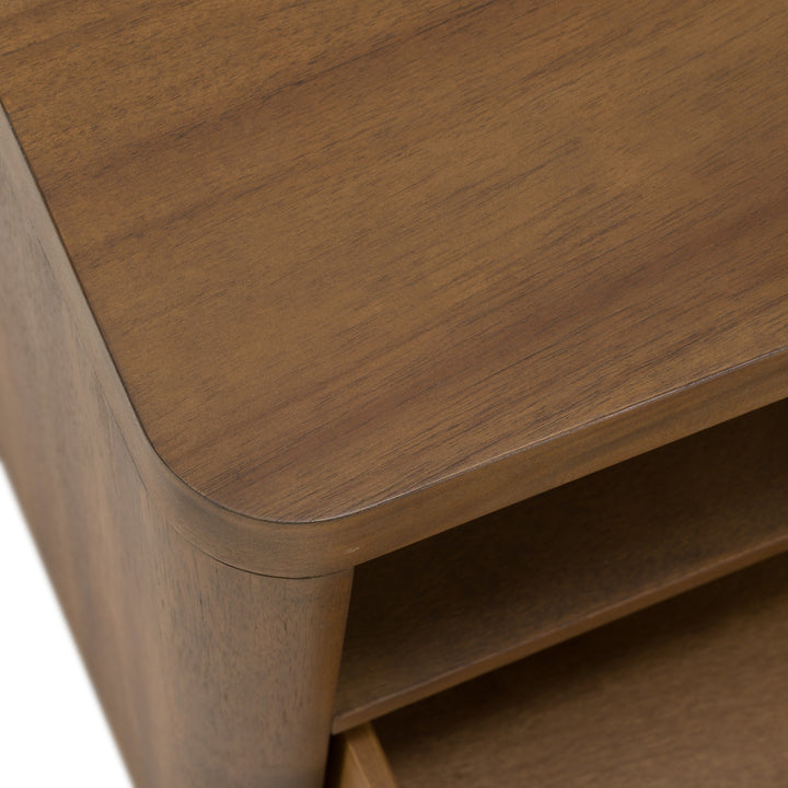 Salazar - Modern Acacia Nightstand