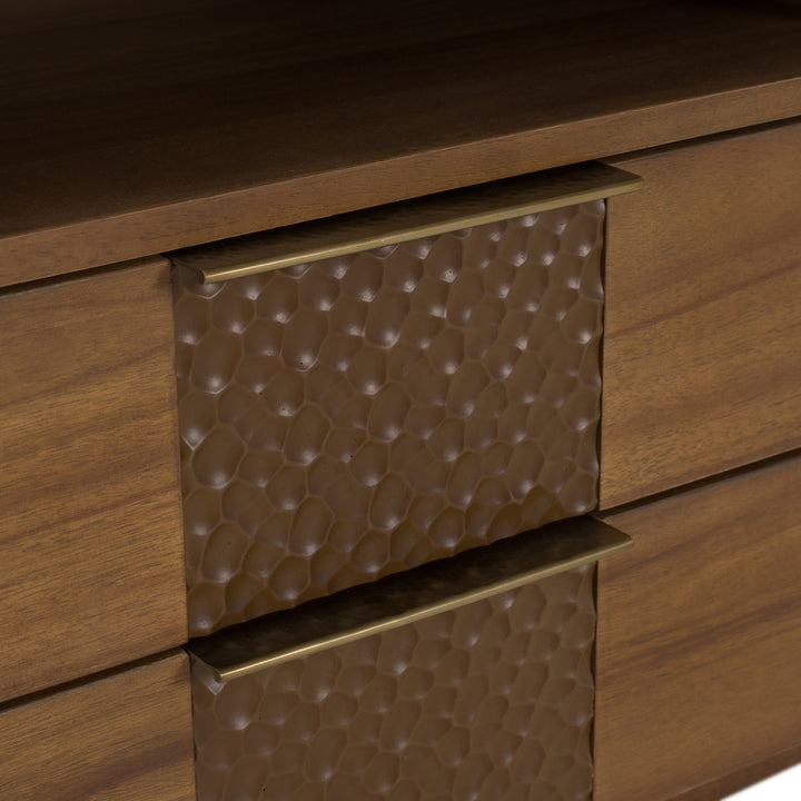 Salazar - Modern Acacia Nightstand