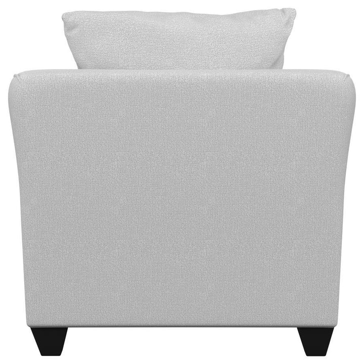 Salizar - Upholstered Flared Arm Accent Chair - Sand Arm Chair modern furniture Contempo Furniture